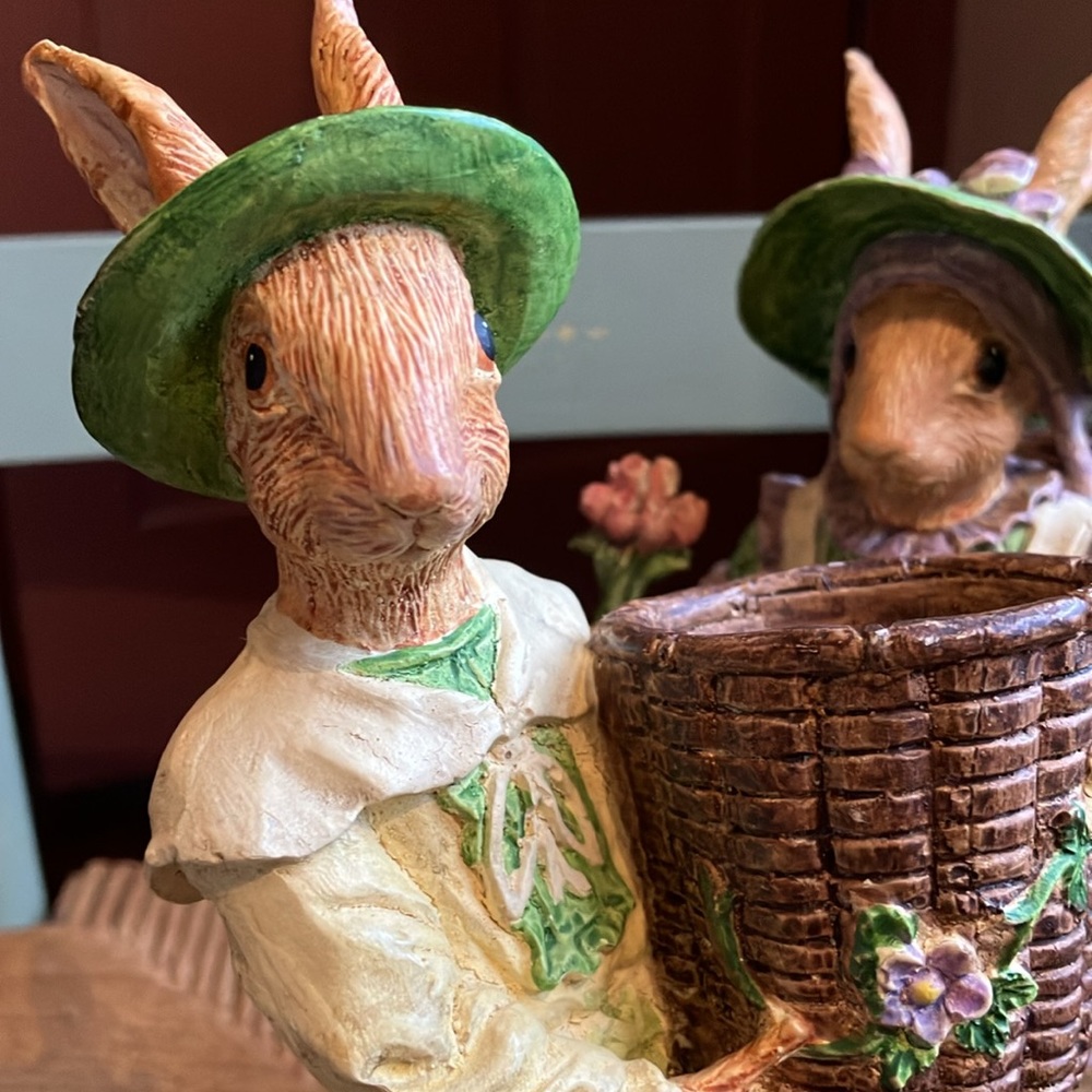 Easter Rabbit Figurines - Picture 5 of 6